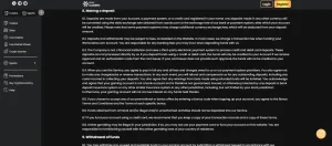 WSM Casino cashier showing current cryptocurrency payment options